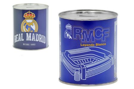 Pokladnička plechová Real Madrid 11cm