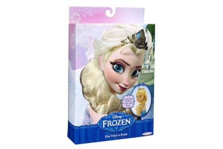 Frozen Ledové království korunovační paruka Elsa