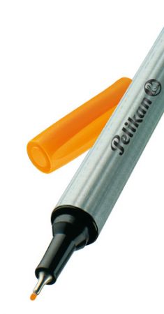 Fineliner 96 Pelikan 0,4mm oranžový (Herlitz)