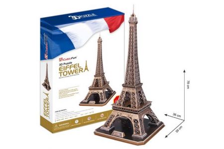 Puzzle 3D Eiffelova věž 82 dílků