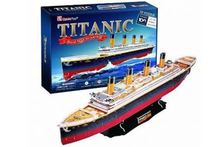 Puzzle 3D Titanic -113 dílků
