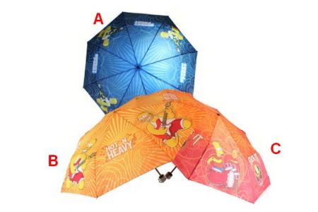 Deštník Simpsons skládací 3 druhy