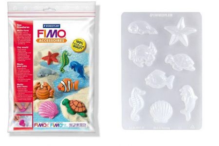 FIMO Silikonová forma Sea creatures