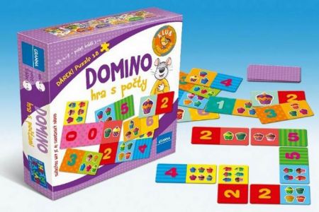 GRANNA Domino -hra s počty