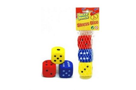 Pěnové hrací kostky 3ks