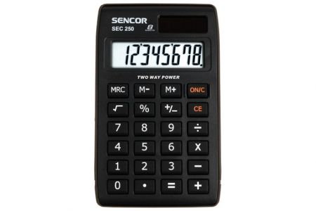 Kalkulačka stolní SENCOR SEC 250 (kalkulátor stolní SEC-250 SEC250)