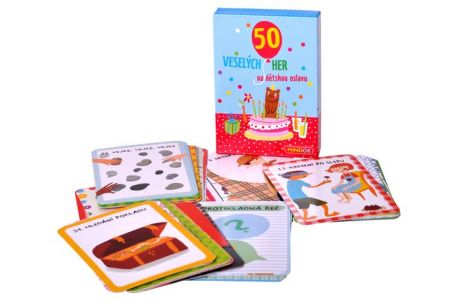 MINDOK 50 veselých her na dětskou oslavu
