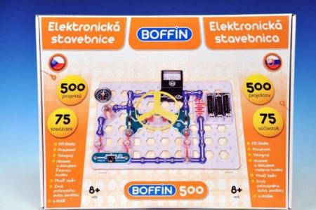 Stavebnice Boffin 500 elektronická 500 projektů
