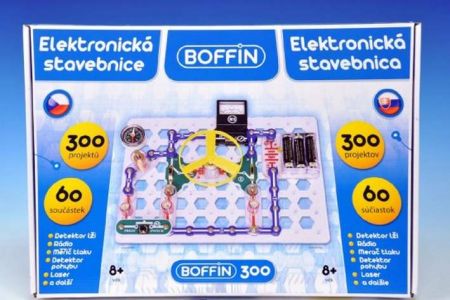 Stavebnice Boffin 300 elektronická 300 projektů