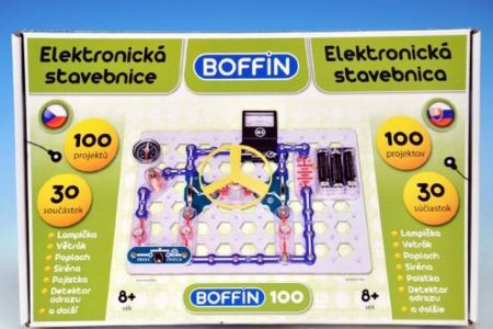 Stavebnice Boffin 100 elektronická 100 projektů