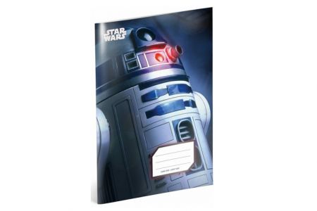 Školní sešit Star Wars R2-D2 A5, 40 listů čtverečkovaný