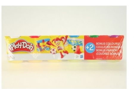 HASBRO PD-Play-Doh balení 6 tub základní barvy