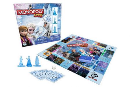 HASBRO Společenská hra Monopoly junior Frozen Ledové království