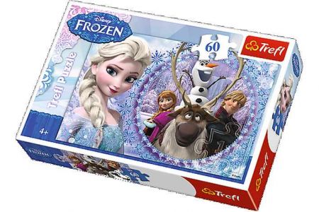 Puzzle Ledové království Frozen 33x22cm 60 dílků