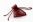 Dárkový sáček organza 15x23cm burgundy - tmavě červený (pytlík z organzy - tmavě červená)