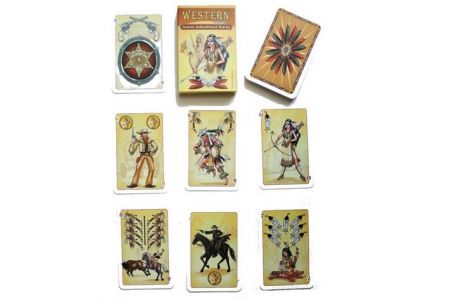 Western hrací karty