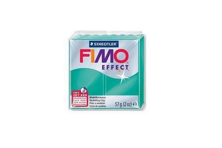 FIMO effect transparentní zelená