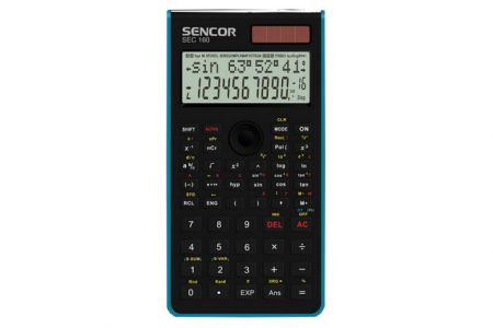 Kalkulačka vědecká SENCOR SEC 160 BU (kalkulátor vědecký školní SEC-160BU / SEC-160-BU)