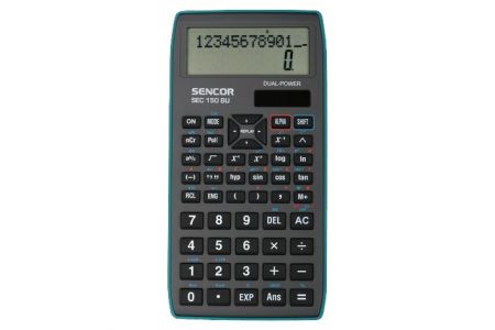 Kalkulačka vědecká SENCOR SEC 150 BU (kalkulátor vědecký školní SEC-150BU / SEC-150-BU)