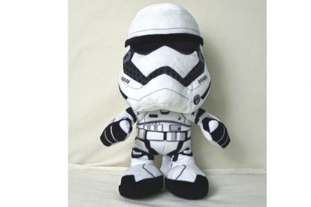 Plyšová postavička Star Wars VII 25cm Villain Trooper White (bílá)