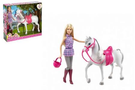 BARBIE panenka s koněm