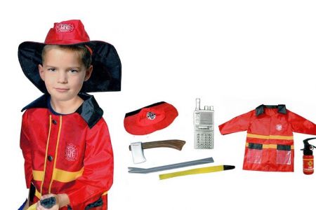 Kostým hasič požárník 3-7 let