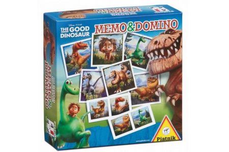 PIATNIK 7364 -Pexeso Domino -Hodný Dinosaurus WD