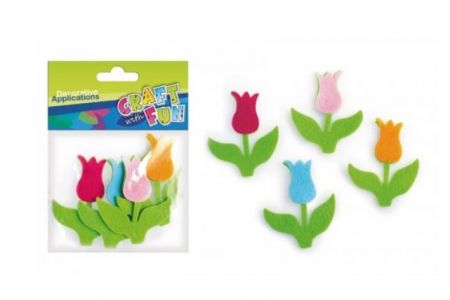Filc tulipán 4ks