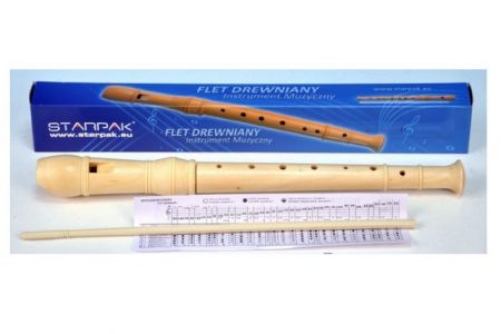 Flétna dřevo 31cm