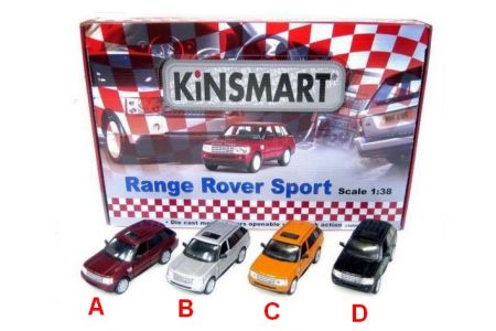 Range Rover Sport 13cm kov zpětný chod 4 druhy