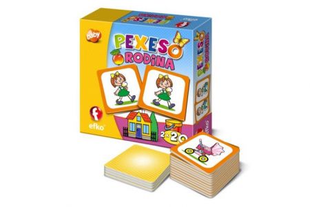EFKO - Pexeso RODINA BABY - dětská hra