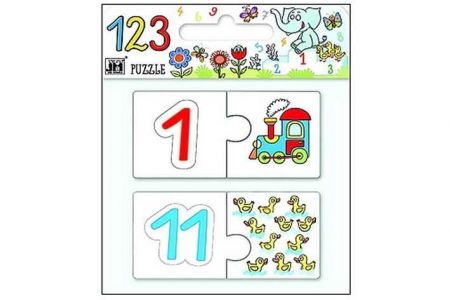 Puzzle 123 Čísla
