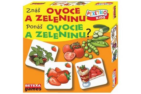 PEXETRIO KIDS Znáš ovoce a zeleninu? (Betexa)