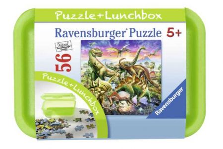 Puzzle 56 dílků Bojovníci lunchbox