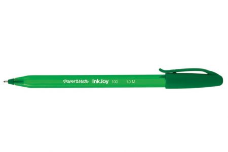 Kuličková tužka KT PAPERMATE Inkjoy 100 s víčkem zelená
