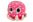 EDEN Plyš očka chobotnice růžová střední 16 cm