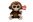 EDEN Plyš očka střední opice tmavě hnědá 16 cm