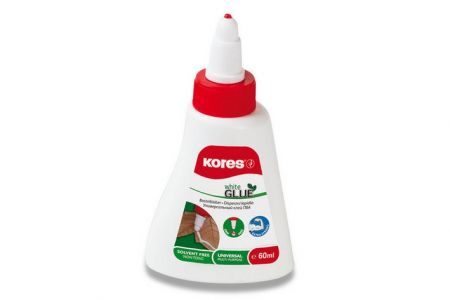 KORES White glue 250 ml, rychlouzávěr, lepí i dřevo