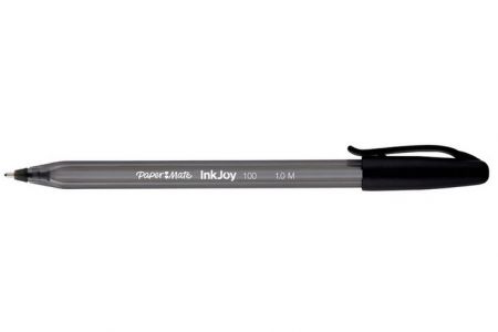 Kuličková tužka KT PAPERMATE Inkjoy 100 s víčkem černá