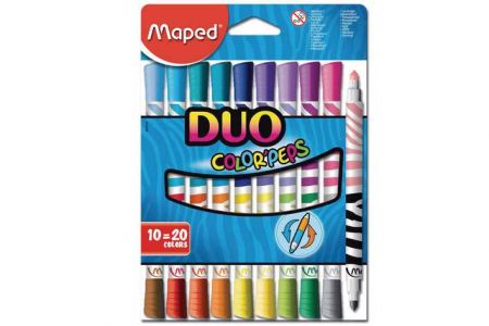 Maped fixy Color&#39; Peps Duo 20 barev