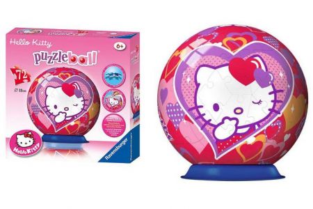 Hello Kitty Puzzleball 72dílků