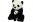 Plyšová Panda sedící s mládětem 27cm