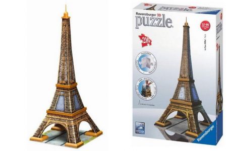 Puzzle 3D Eiffelova věž 216 dílků