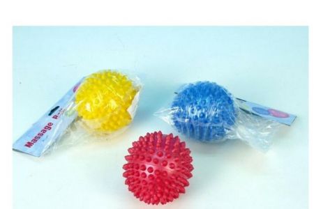 Masážní míček antistresový guma 7cm mix barev