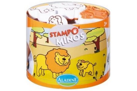 Razítka dětská - Razítka Aladine Stampo Minos Safari