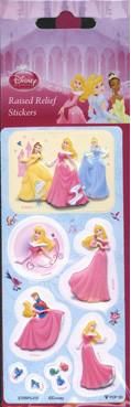CANPOL-Samolepky Disney 3D Princesses ,,F&quot;  EAN: 5902814358702F