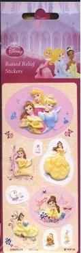CANPOL-Samolepky Disney 3D Princesses ,,C&quot;  EAN: 5902814358702C