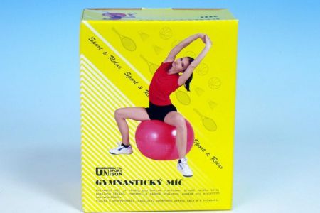 Gymnastický míč rehabilitační relaxační 55 cm
