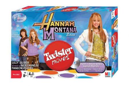 HASBRO-Twister Hannah Montana (Twister tanči s Hanou Montanou)