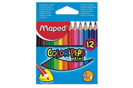 Pastelky MAPED Color Peps MINI 12ks 